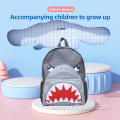 Shark shaped cute children's backpack